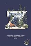 Notizbuch Buchstabe Z Outdoor: Personalisiertes Tagebuch mit illustrierter Initiale Z, Wald, Fuchs und Natur