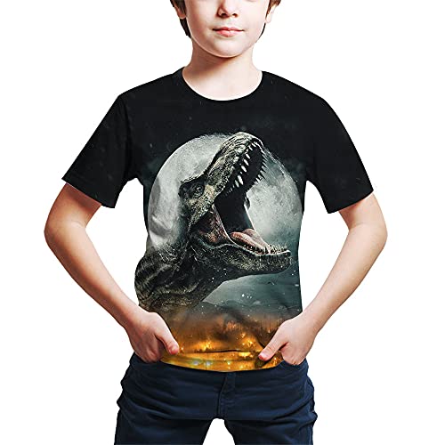 T-shirt dinosaure 3D fille et garçon pour éveiller l'imaginaire