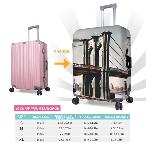 Housse élastique pour valise X-Large blanche de qualité supérieure