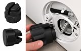 Llave de Apertura para Tapón de Filtro de Pelusa de Lavadora Compatible con Bosch y Siemens (BSH) - Herramienta de Extracción de Filtro de Desagüe sin Daños - Fabricado en ABS ACTUALIZADO