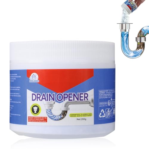 BELL BIRDCrystal Lye Drain Opener, Drain Opener,Pipeline Dredging Agent, Crystal