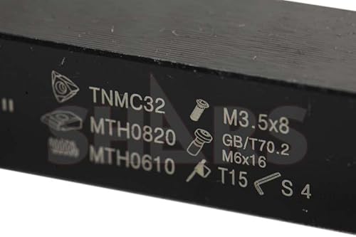 Shars 404-1843 5/8 Inch Mtvo Indexable Right Hand External Threading Grooving Tool Holder Tnmc Insert 404-1843 P] thumb #2