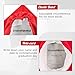 GraduationMall Unisex Adult Matte Graduation Cap with 2026 Tassel Red