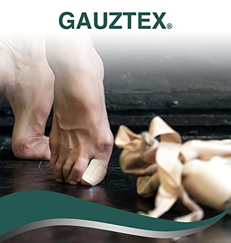 Guard-Tex Beige ¾" Ballet Tape - Self Adhering Toe Wrap For Flexible, Sweatproof Blister Protection - Self Adhesive Bandage Wrap For Dance, Sports, & More, Bandage - 1 Roll X 7 ½ Yds #TOP4