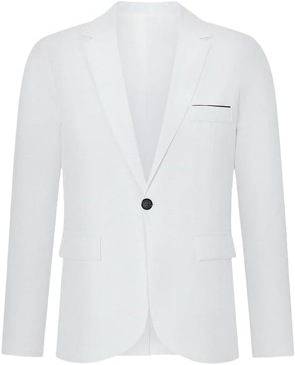 Men's Business Formal Slim Fit Blazer Jacket Top Wedding Tuxedo Casual