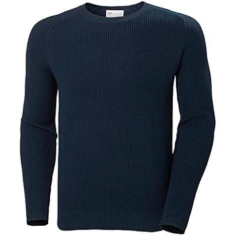 Helly Hansen Men's Dock Ribknit Sweater Navy Cover
