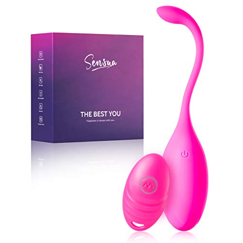 SENSUA Kegel Exercise Ball for Women, Ben Wa Ball for Beginners and Advanced Pelvic Floor Tightening and Bladder Control