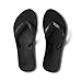 Reef Cushion Stargazer Womens Flip Flop, Super Lightweight, Ultra Soft Cushion Footbed, Black, 11