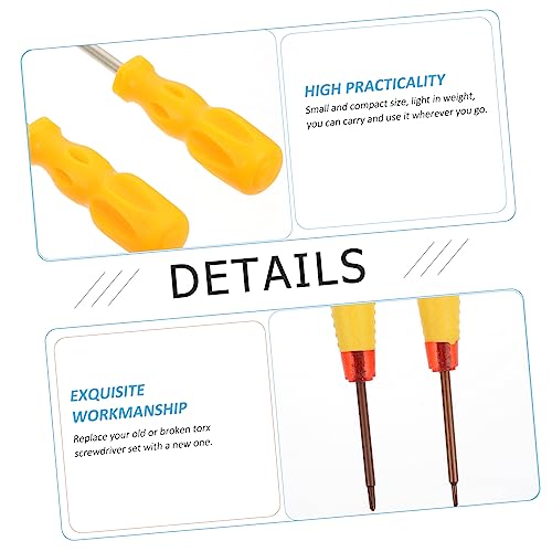 Tournevis et embouts en étoile pour ouvrir votre console