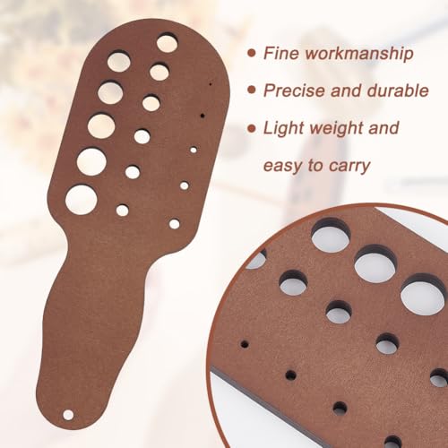 Placa de madera con mango AHANDMAKER para dar forma al alambre sin dañar tus joyas 5