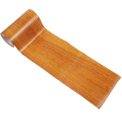 TEHAUX Moldura Adhesiva Flexible de PVC para Rodapié 10 CM X 5 M, Fácil Instalación sin Pegamento, Uso en Salas y Dormitorios