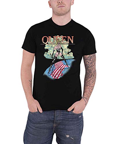 Queen T Shirt Mistress band logo Freddie Mercury officiel Homme
