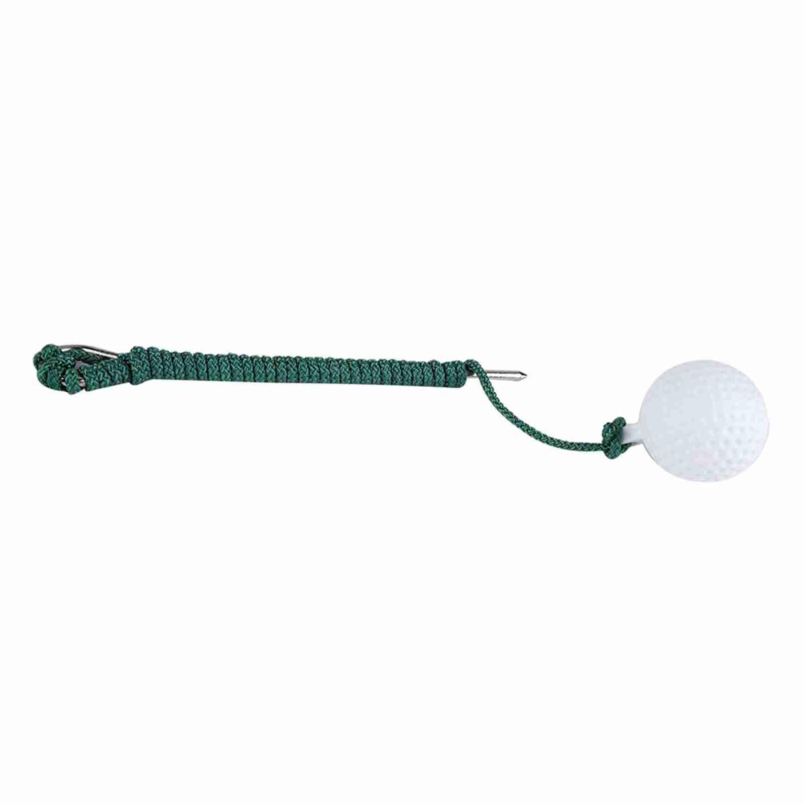 DAUERHAFT Golfowa huśtawka lina kula wytrzymała piłka do ćwiczeń golf ball on a string do ćwiczeń, na zewnątrz golf ball rope Entraînement
