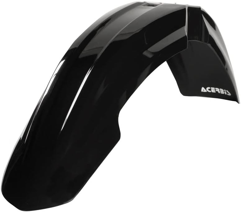Acerbis Front Fender Black Compatible with Yamaha WR450F 2006-2011/YZ125/YZ250 2006-2014/WR250F 2006-2013/YZ250F/YZ450F 2006-2009 - 2040510001