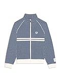 Sergio Tacchini Dallas Houndstooth Track Jacket - Maritime Blue - XL