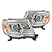 AlphaRex 05-11 Toyota Tacoma PRO-Series Projector Headlights Plank Style Design Chrome w/DRL