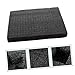 NUOBESTY Black Foam Block Sheet 500x300x30mm Shock-absorbing Foam Insert for Transport Packing for Industrial and Shipping Protection