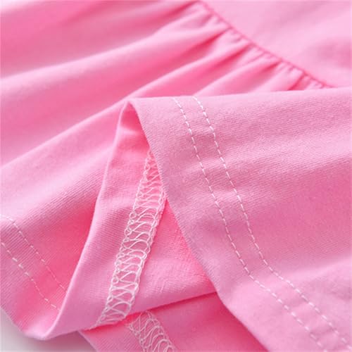 Girls Cute Tops Ruffled Short Sleeved T Shirt Baby Kids Summer Comfortable Crewneck Cotton Tops Toddler Infants Girl Clothes2