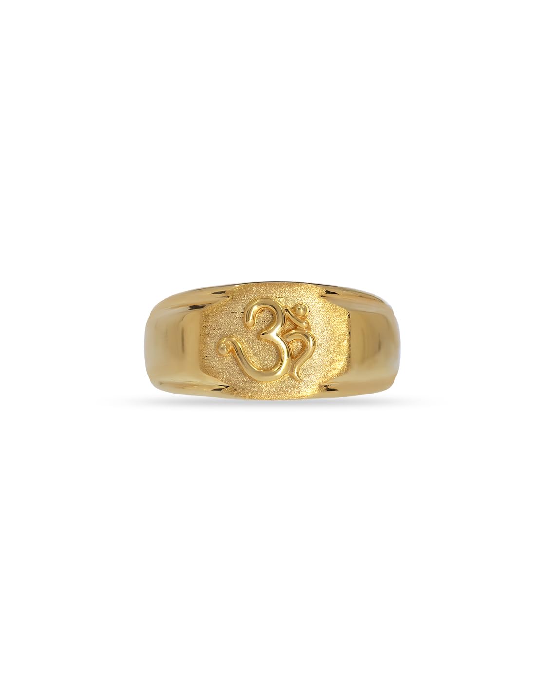 Jewels 22K BIS Hallmark 916 Om Gold Ring for Men-image-44