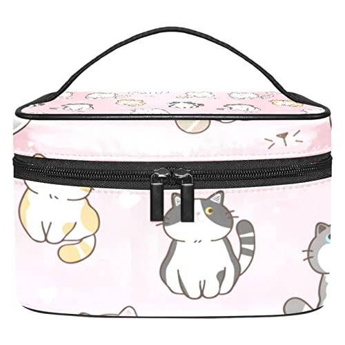 Trousse de maquillage chat pour vos voyages et déplacements quotidiens