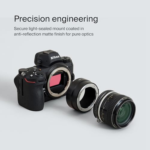 Urth - Adaptador de Objetivo Compatible con Objetivos Nikon F y cuerpos de cámara Nikon Z - imagen 5