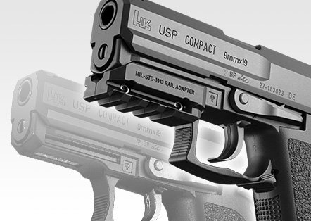 H&K USP Compact (ガスガン) BB弾　ウッドランドフロンガス付き H&K USP Compact (ガスガン) BB弾 ウッドランドフロンガス付き