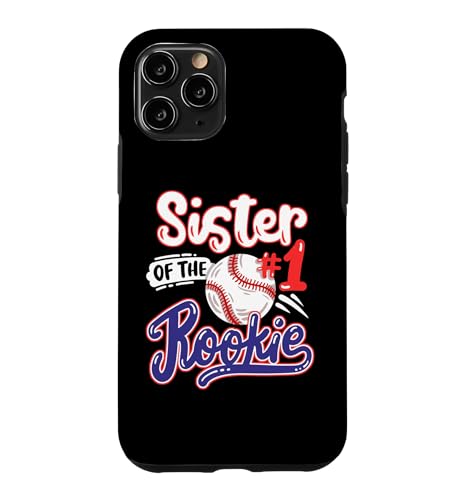 Sister of Rookie 1st Baseball Birthday Party �e�[�}�}�b�`���O �X�}�z�P�[�X iPhone 11 Pro �p