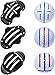 CUALFEC 8 Pack Golf Ball Marker,Golf Ball Line Drawing Marker,Golf Ball Liner Golf Ball Marking Tool Golf Accessories Golf Ball Alignment Marking Tool