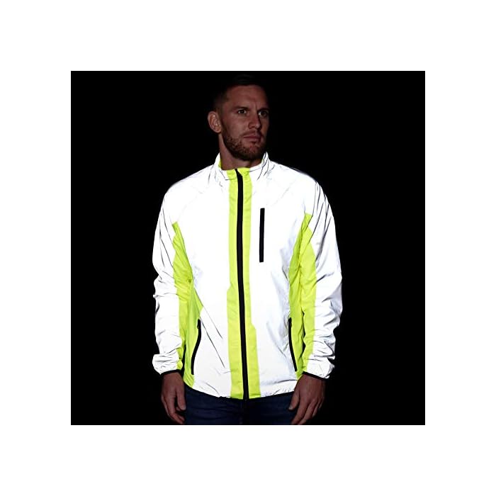 BTR Hi Vis Reflective Cycling & Running Jacket. - Image 3