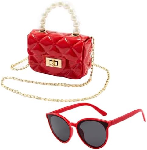 Children Kids Handbags,toddler purse, Princess Purse,Sunglass for Girls