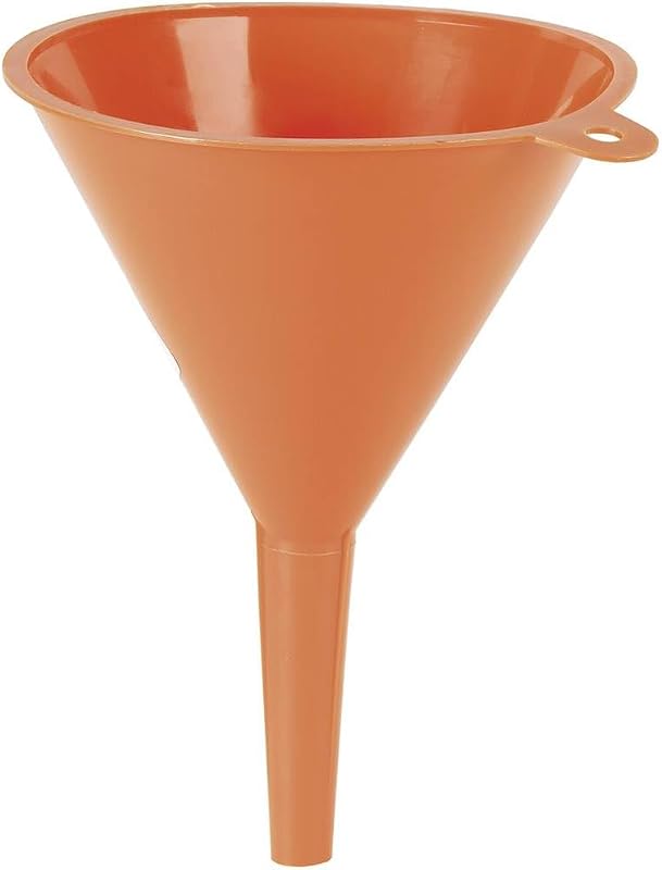 Funil automotivo Pressol Carpoint 02364 em plástico PE, 120 mm, laranja
