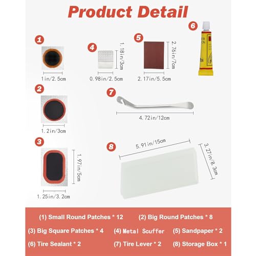 XIAOCUNCN 24 PCS Metal Lever Kit