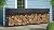 ShelterLogic 12' Ultra-Duty Firewood Rack-in-a-Box Wood Storage with Premium Steel Frame and Adjustable Water-Resistant Cover
