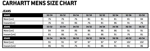 Carhartt Pantalón Multibolsillos En Lona de Algodón Con Efecto Lavado, Hombre, Negro, 32W / 30L