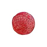 Chenxi Studio Jaula rodante redonda para conejos, jaula para aves de corral, animales pequeños con estructura ventilada para gallineros de granja, jaula rodante para animales al aire libre