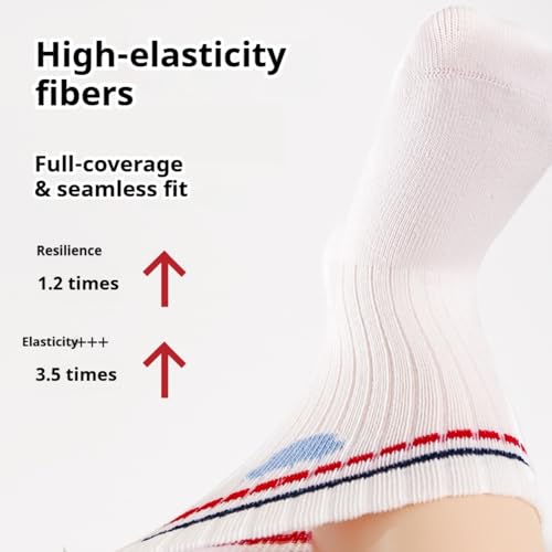 Baby Girl Crew Socks Princess Dress Socks Ruffle Bowknot Mary Jane Socks Infant Newborn Toddler Kids 6 Packs4