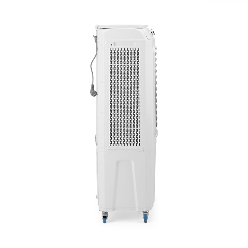 Orbegozo Climatizador AIR 5060 Evaporativo Purificador 350 W Depósito de Agua de 60 L 3 Velocidades Triple Cortina de Frío Dimensiones 60 x 120 x 40 cm
