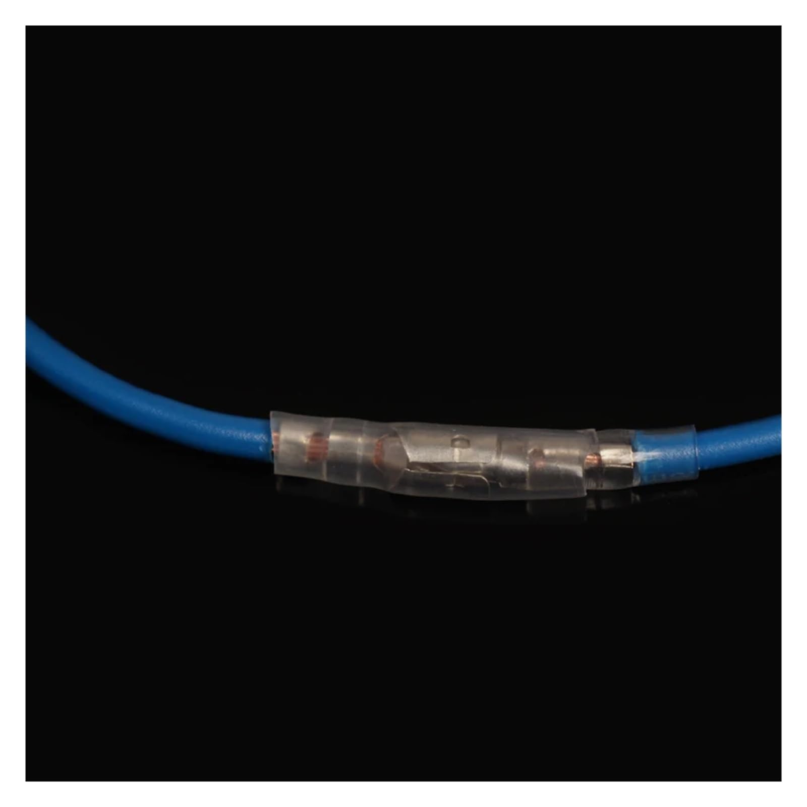 100 juegos de conectores de coche dorados de 3,9 mm, conector de cable macho y hembra de latón con terminal eléctrico de manga.