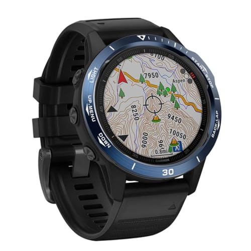 Bisel de Acero para Reloj 6X SEWACC Blanco Antiarañazos 4