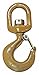 Swivel Hook, Alloy Steel, 10, 000 lb, Gold