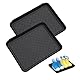 GIDWRIY 2er Set Schuhablage Schuhabtropfschale 35 X 27,5 X 3 cm,Schuhschale,Schuhmatte Abtropfmatte Schuhes Abtropfschalen,Schuhtablett,Schuhwanne Kunststoff,Schuhunterlages Plastik,Tropfschale Schuhe