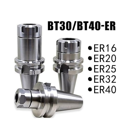 Corte componentes pequeños sin vibración con este soporte de husillo CNC BT30 de acero 4
