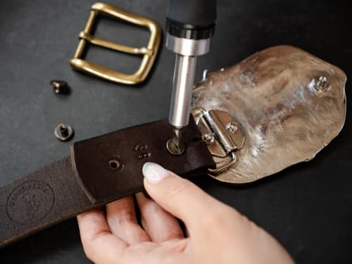 Interchangeable Hand-Stitched Polo Belt - Crafted from full-grain bridle leather4