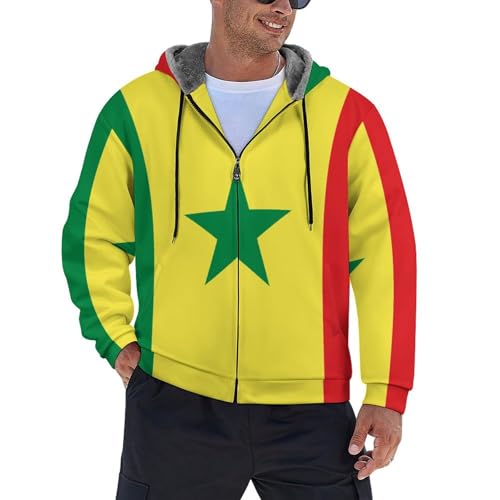 Manteau d'hiver chaud veste de travail à capuche Sénégal S-6Xl