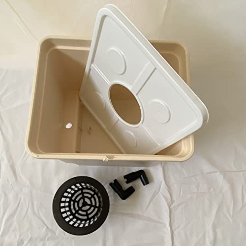 Hydroponic Dutch Buckets, Bato Buckets with Lids (Heavy Duty), 4