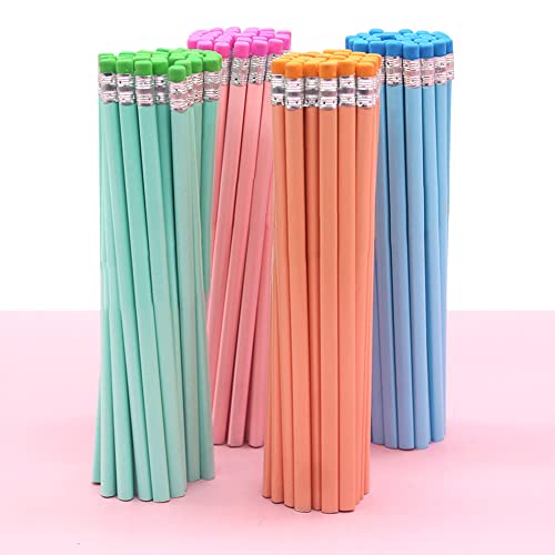 100 Lápices de madera de colores personalizados miniatura 4