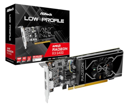 ASRock Radeon RX6400 GDDR6 4GB グラフィックボード
