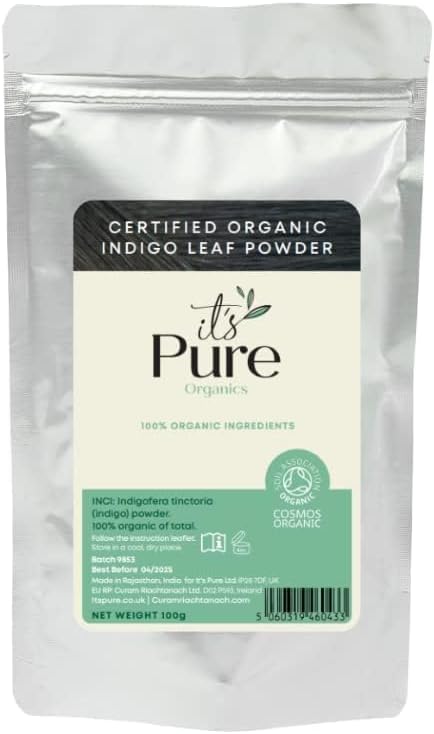 Organics Certified Organic Indigo Powder 100g