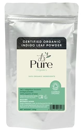 It's Pure Certified Organic Indigo Powder 100 g