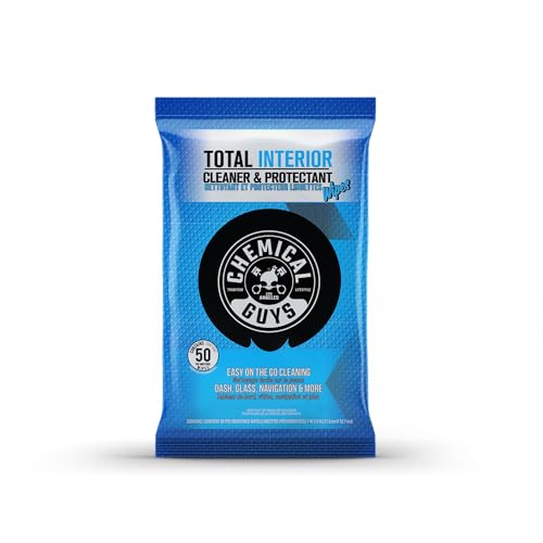 Lingettes nettoyeur intérieur Chemical Guys 50 unités